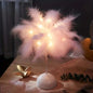 Feather Design LED Table Lamp ViralGalleria.com