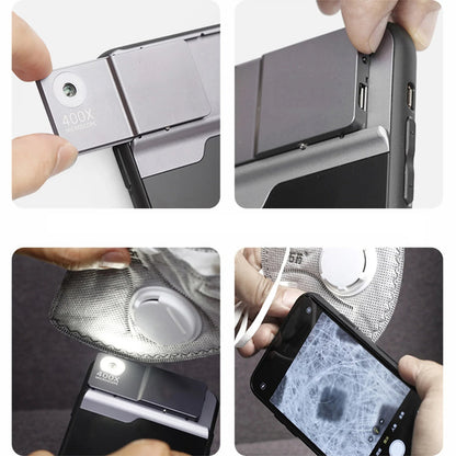 400X Phone Microscope with Light ViralGalleria.com