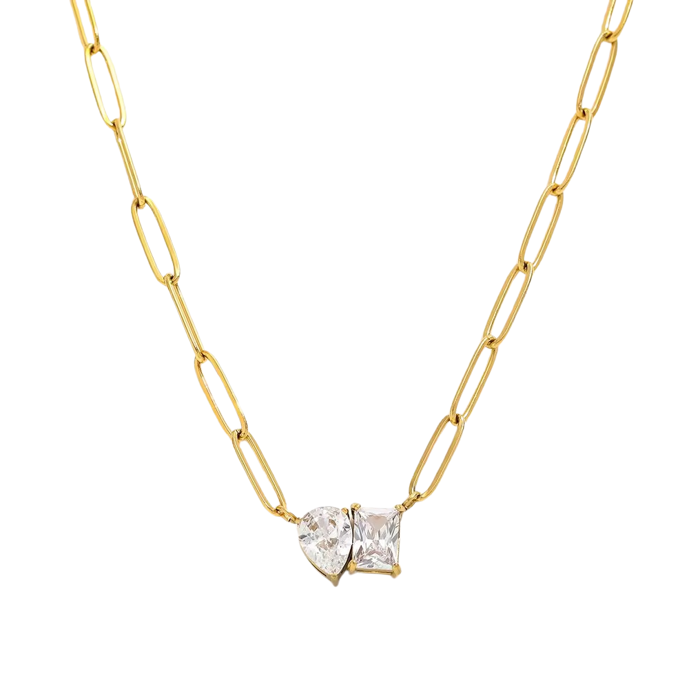 Roamie Necklace 18K Gold Non Tarnish Water Resistant Deep South Originals