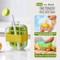 Ice Cube Tray With Straw ViralGalleria.com