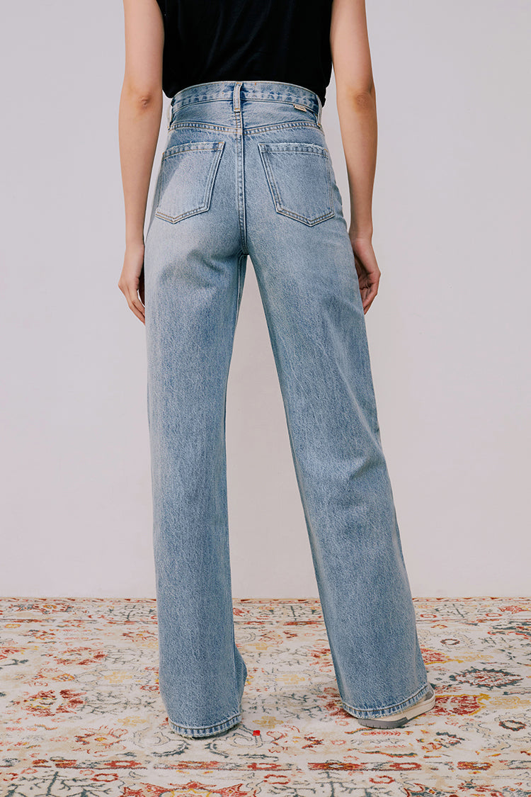 Angeles High Rise Baggy Jeans HJ103 Hey Joanie