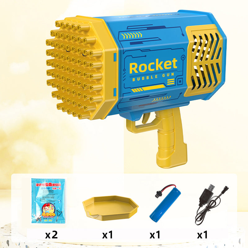 Soap Bubble Gun Machine with 69 Holes ViralGalleria.com