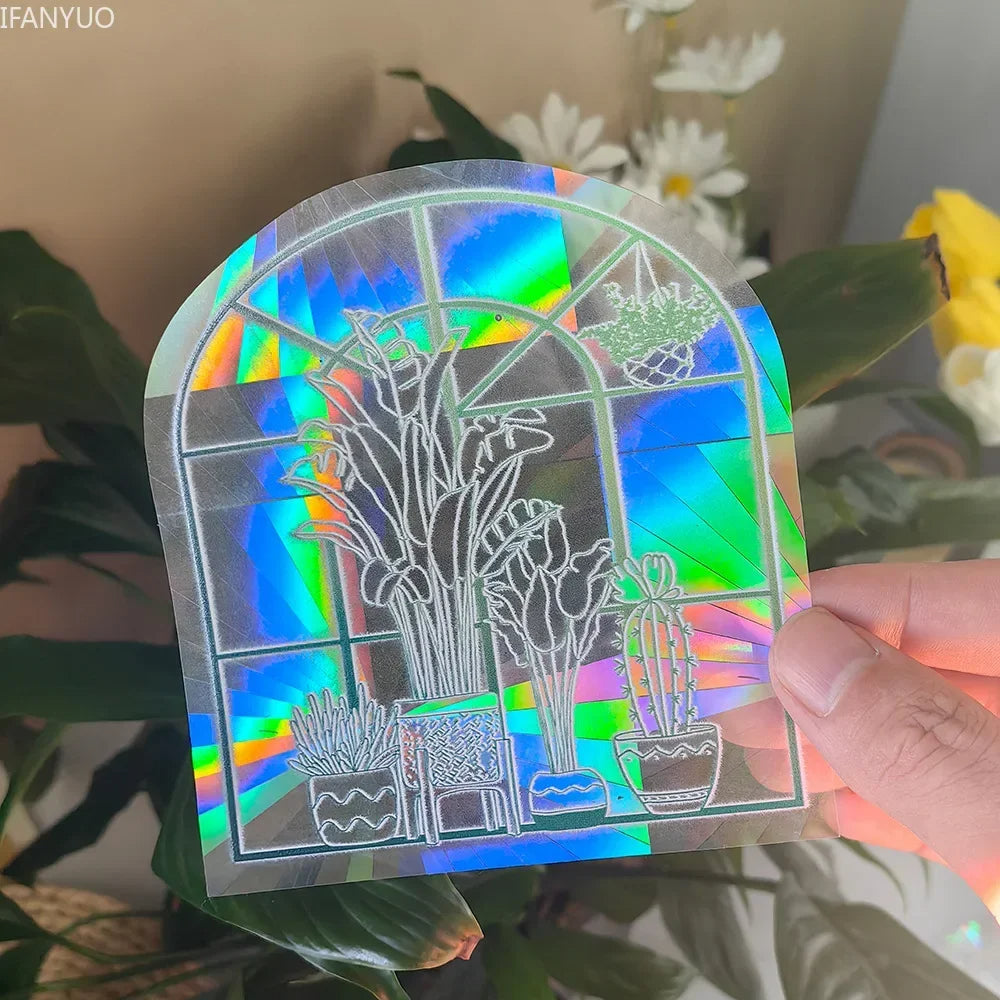 Sun Catcher PVC Self Adhesive Glass Window Stickers ViralGalleria.com