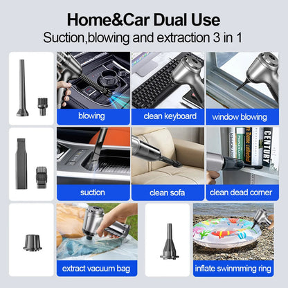 Car Vacuum Cleaner & Blower ViralGalleria.com
