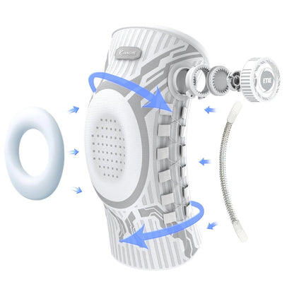 Adjustable Knee Brace with Patella Support Stabilizer ViralGalleria.com
