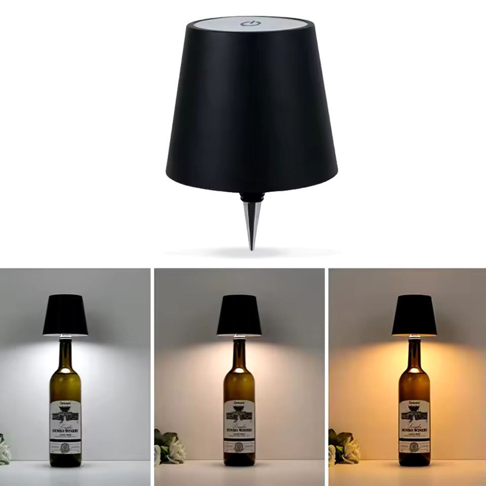LED Bottle Table Lamp ViralGalleria.com