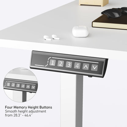 DeerRun®Electric Standing Desk, 39 x 23 Inches Height Adjustable DeerRun®