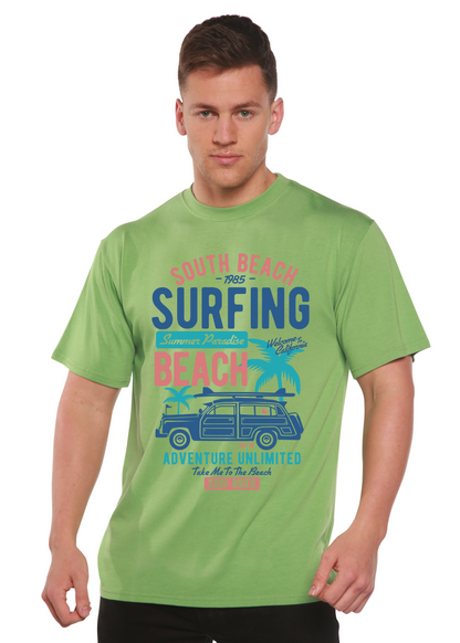 South Beach Spun Bamboo® Men's Bamboo Viscose/Organic Cotton Short Sleeve Graphic T-Shirt Spun Bamboo