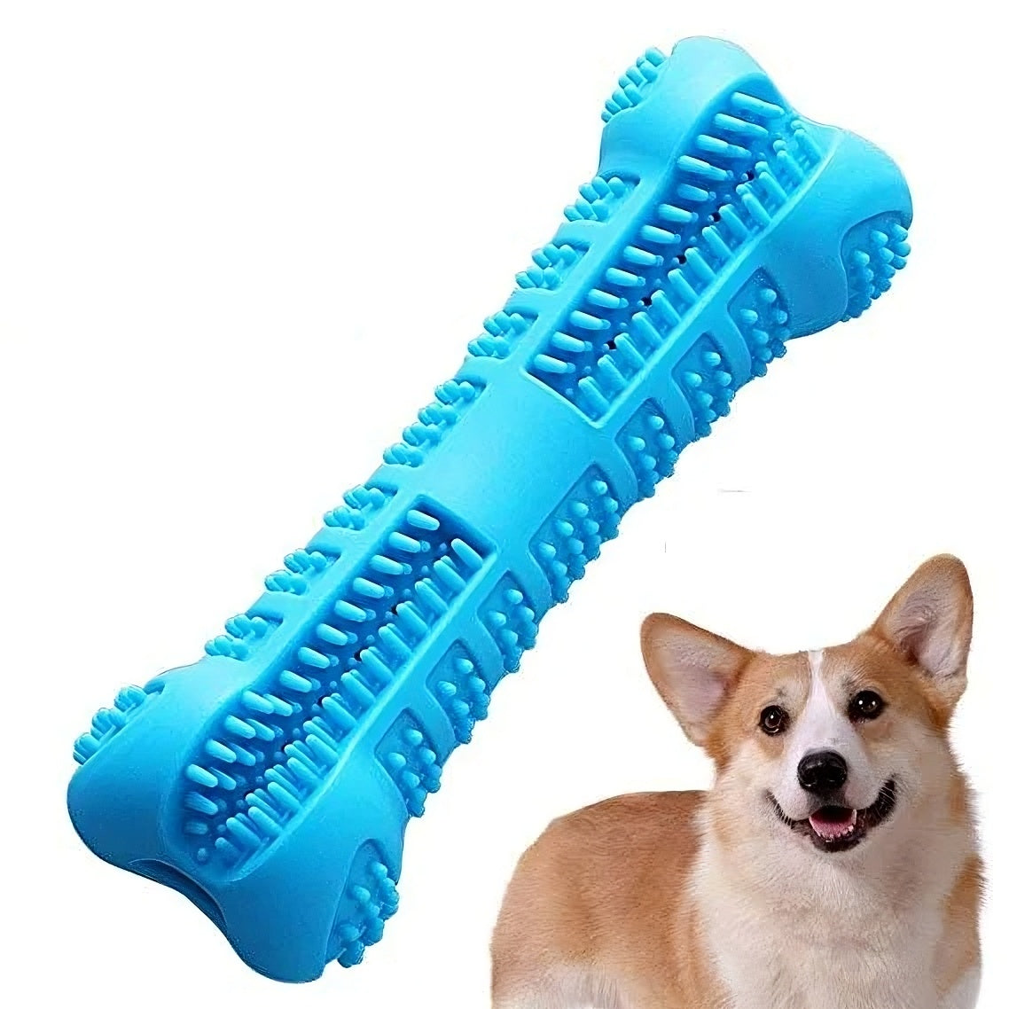 Soft Rubber Dog Toothbrush ViralGalleria.com