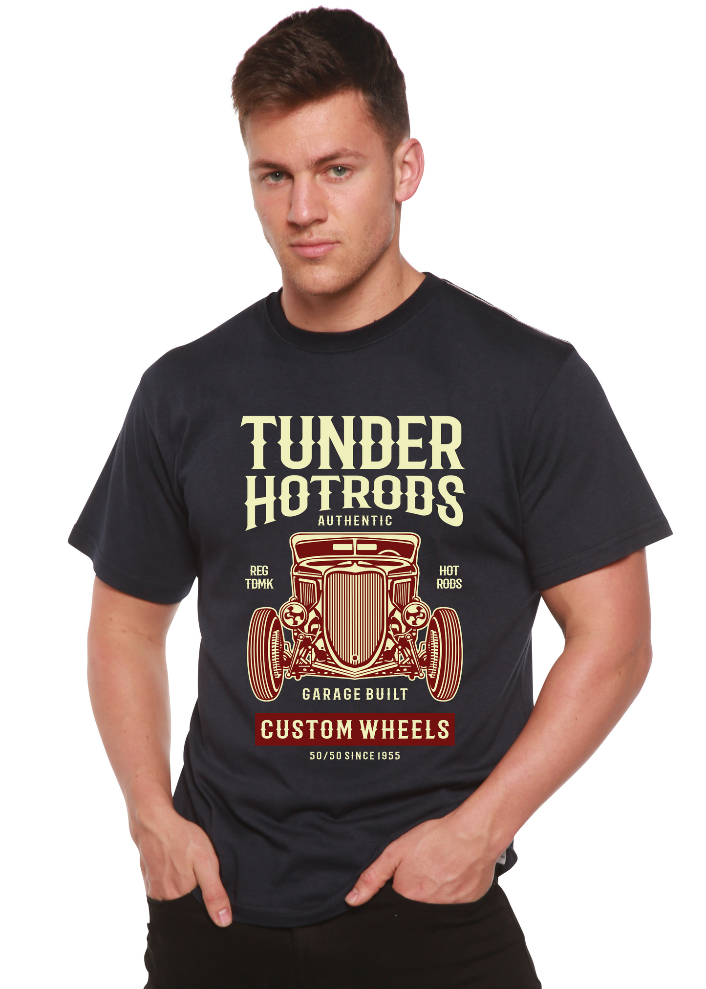 Thunder Hot Spun Bamboo® Men's Bamboo Viscose/Organic Cotton Short Sleeve Graphic T-Shirt
