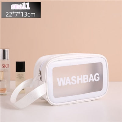 Portable Transparent Waterproof Travel Wash & Makeup Bag ViralGalleria.com