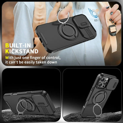 Armor Magnetic Bracket Case for iPhone ViralGalleria.com