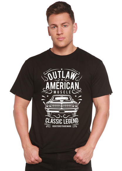 Outlaw American Muscle Spun Bamboo® Men's Bamboo Viscose/Organic Cotton Short Sleeve Graphic T-Shirt Spun Bamboo