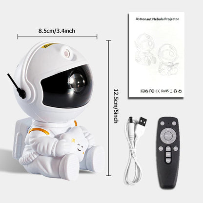 Star Projector Sitting Astronaut Galaxy Night Light ViralGalleria.com