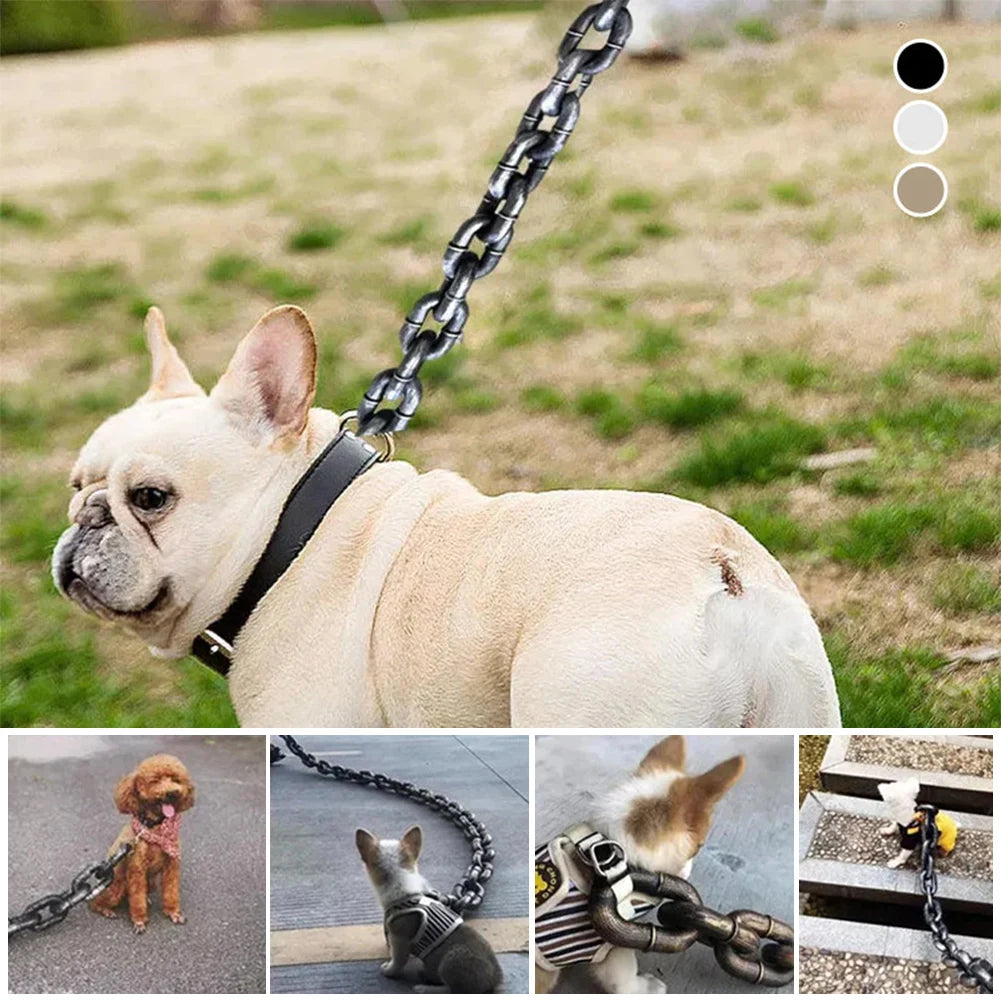 Funny Dog Chain Leash ViralGalleria.com