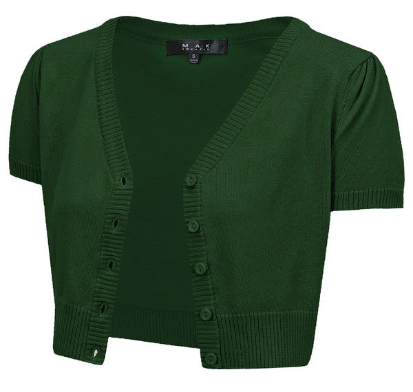 Cropped Bolero Button Down plus Cardigan Sweater Shop Style & More | Fresh Looks, Everyday Deals & Free Shipping