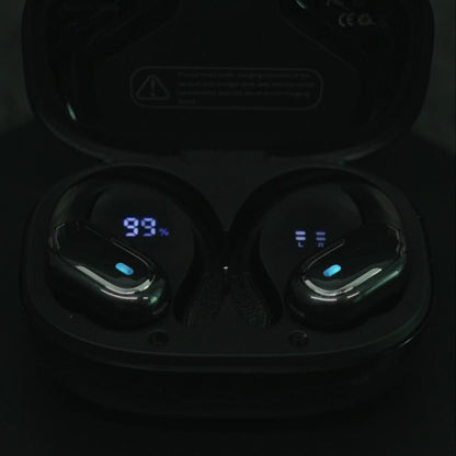 LIFEBEE New Wireless Earbuds for Running Sports, Wireless Earphones with Earhooks Pure Bass Sound, Over Ear Headphones ENC Noise Cancelling with Dual-LED Display, Earphones Built-in Microphone NovaCart