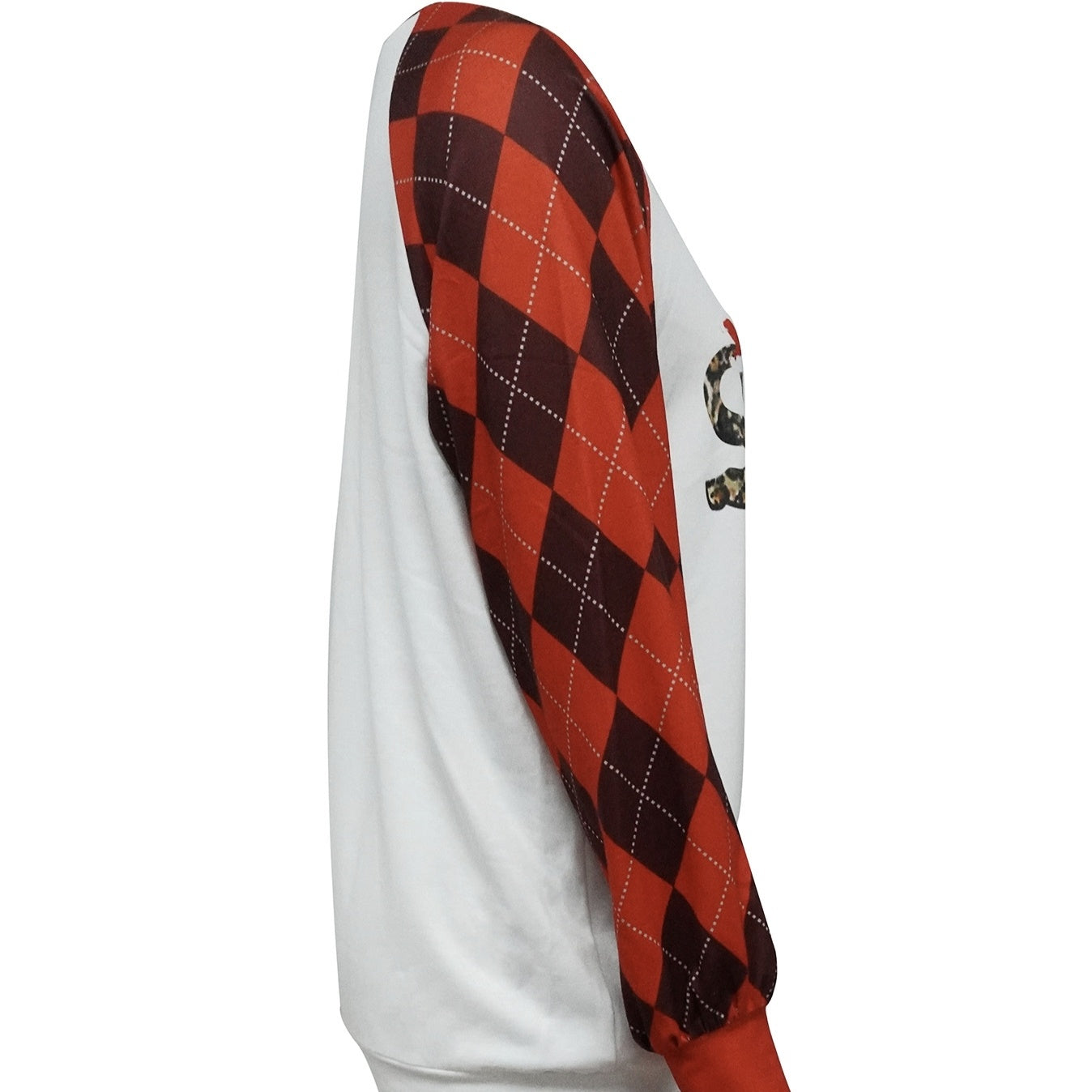 Women’s Hippopotamus Christmas Leopard-Plaid Hoodie FitiqueFit