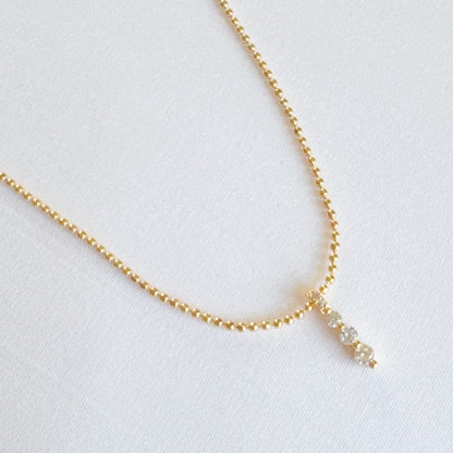 Three Sparkles In A Row Necklace Shop Style & More | Fresh Looks, Everyday Deals & Free Shipping