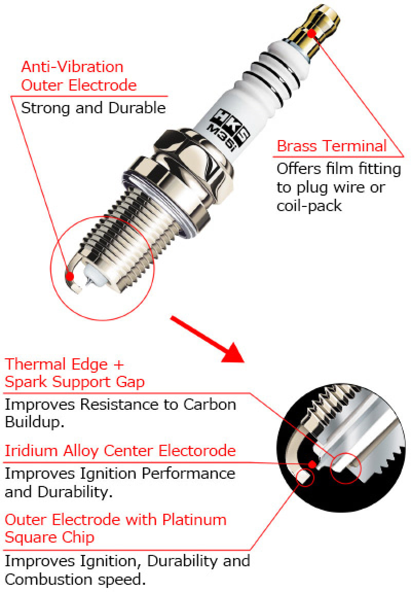 HKS M-Series Super Fire Racing Spark Plug Heat Range 9 FR SPORT