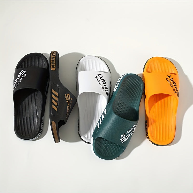 Affordable Summer Casual Slides for Men, Suitable for Outdoor Use And Home Bathrooms, Made of Non-Slip PVC NovaCart