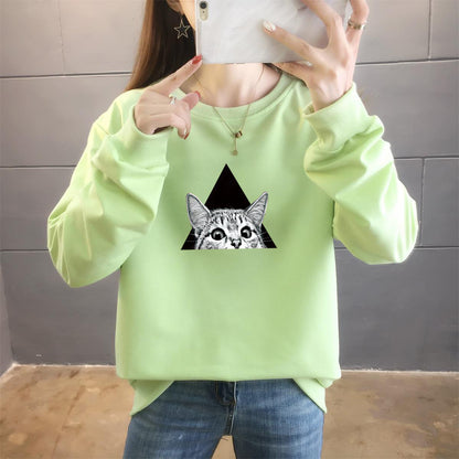 Cartoon Round Neck Top Trendy Plus Size Women's Clothing See size chart under “more details” The Fashion Celestial