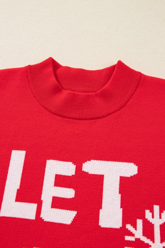 LET IT SNOW Christmas Holiday Sweater Shop Style & More | Fresh Looks, Everyday Deals & Free Shipping