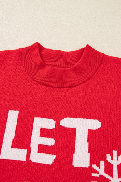 LET IT SNOW Christmas Holiday Sweater Shop Style & More | Fresh Looks, Everyday Deals & Free Shipping