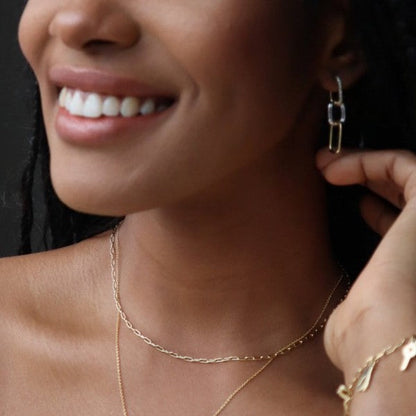 Olivia Oval Chain Necklace Shop Style & More | Fresh Looks, Everyday Deals & Free Shipping