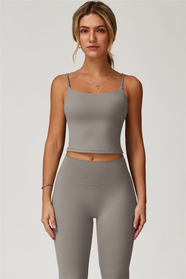 The Agile Crop Top Leggings 2-Piece Set Fitglutes Activewear Gymwear Sportswear & Workout Clothes