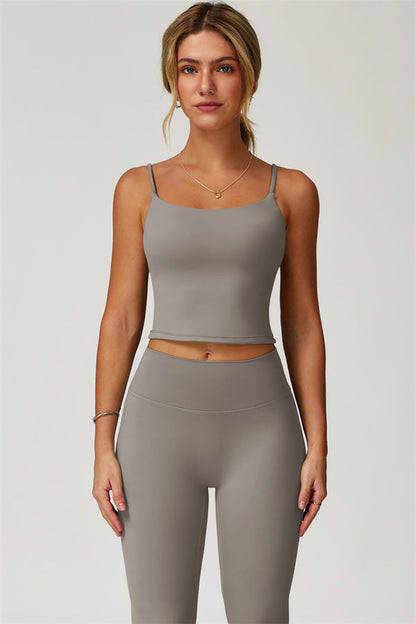 The Agile Crop Top Leggings 2-Piece Set Fitglutes Activewear Gymwear Sportswear & Workout Clothes