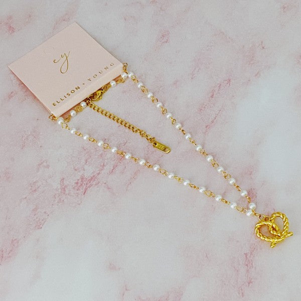Pretzel Love Pendant Necklace Shop Style & More | Fresh Looks, Everyday Deals & Free Shipping