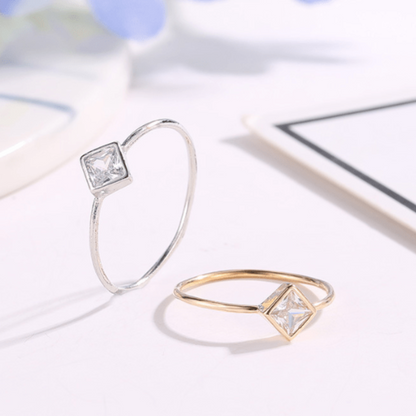 Trinity Stack Ring Set Ivory Embers
