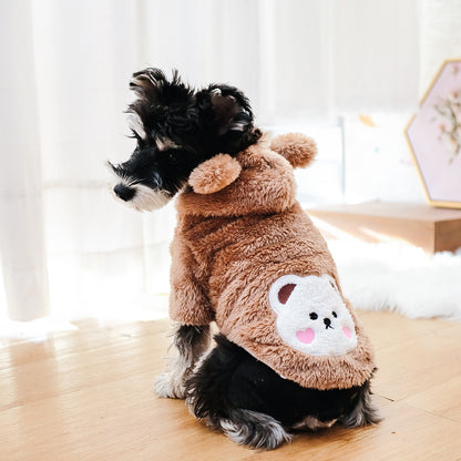 Pet Warm Teddy Bear Costume, Dog & Cat Pet Costumes NovaCart