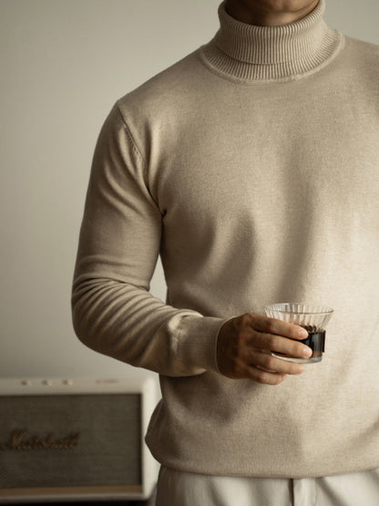Men's Long-sleeved Sweater For Warmth Bottoming Shirt Grayceful LLC