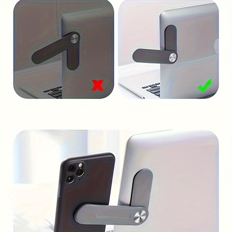 1pc Laptop Screen Support Holder Dual Monitor Display Clip Plastic Sticky Magnetic Notebook Computer Expansion Bracket NovaCart