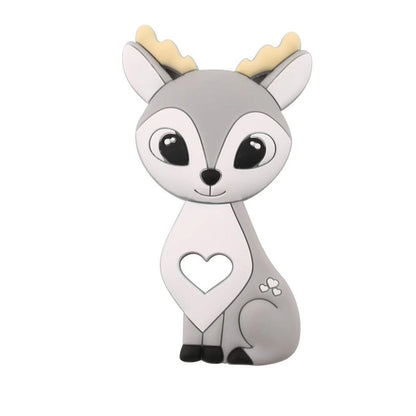 Baby Teether Silicone Rabbit Food Grade Bunny Teether Nursing Teething  Accessories Silicone Animal Teether For Kids and Baby Stevvex