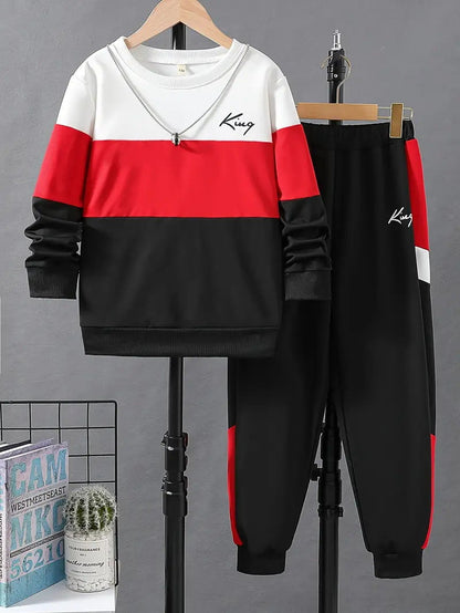 Design Sense Multicolor Hoodie Pants Two-piece Set See size chart under “more details” The Fashion Celestial