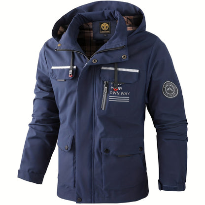Spring and Summer Men's Fashion Casual Windbreaker Pilot Jacket Outdoor Sports Jacket NovaCart