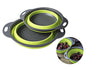 🥦 Foldable Silicone Colander – Space-Saving Strainer SmartPursue™
