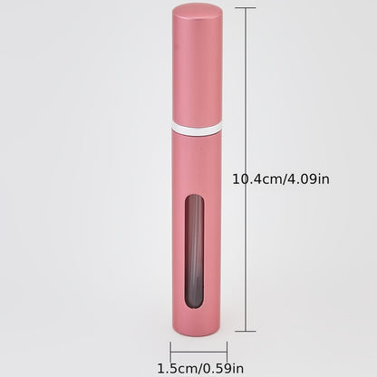 MUB Cosmetics Bottle, Ultra Fine Spray Perfume Bottled 5ml, Portable Travel Sample Empty Bottle, Fine Press Design, Material NovaCart