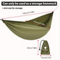 [3-in-1 Hammock] GEERTOP 3-in-1 Outdoor Hammock | Double Sleep Rest Camping Hammock with Mosquito Net Sun Shelter for Backpacking Travel Garden Park NovaCart