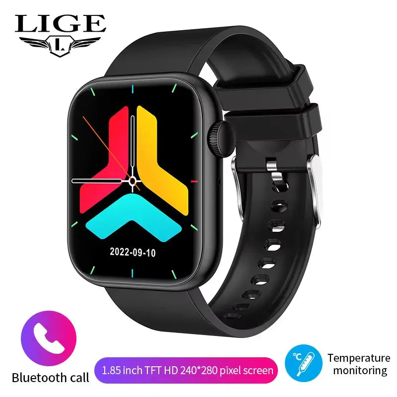 Revolutionary 2025 Smart Watch: Wireless Charging, Bluetooth Calls & Customizable Fitness Tracker for Men and Women