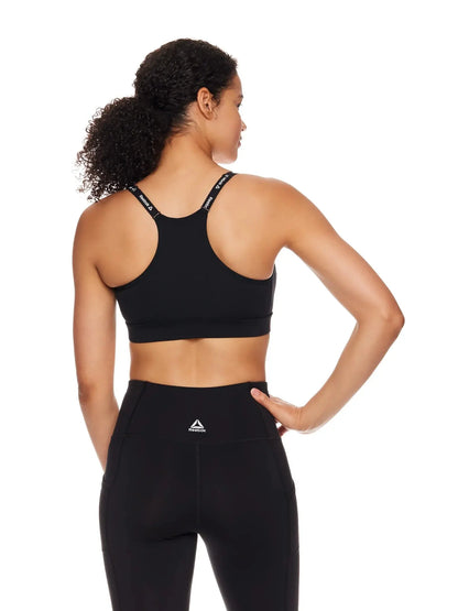 Women'S and Women'S plus Low Impact Favorite Bra with Removable Cups, Sizes XS-4X