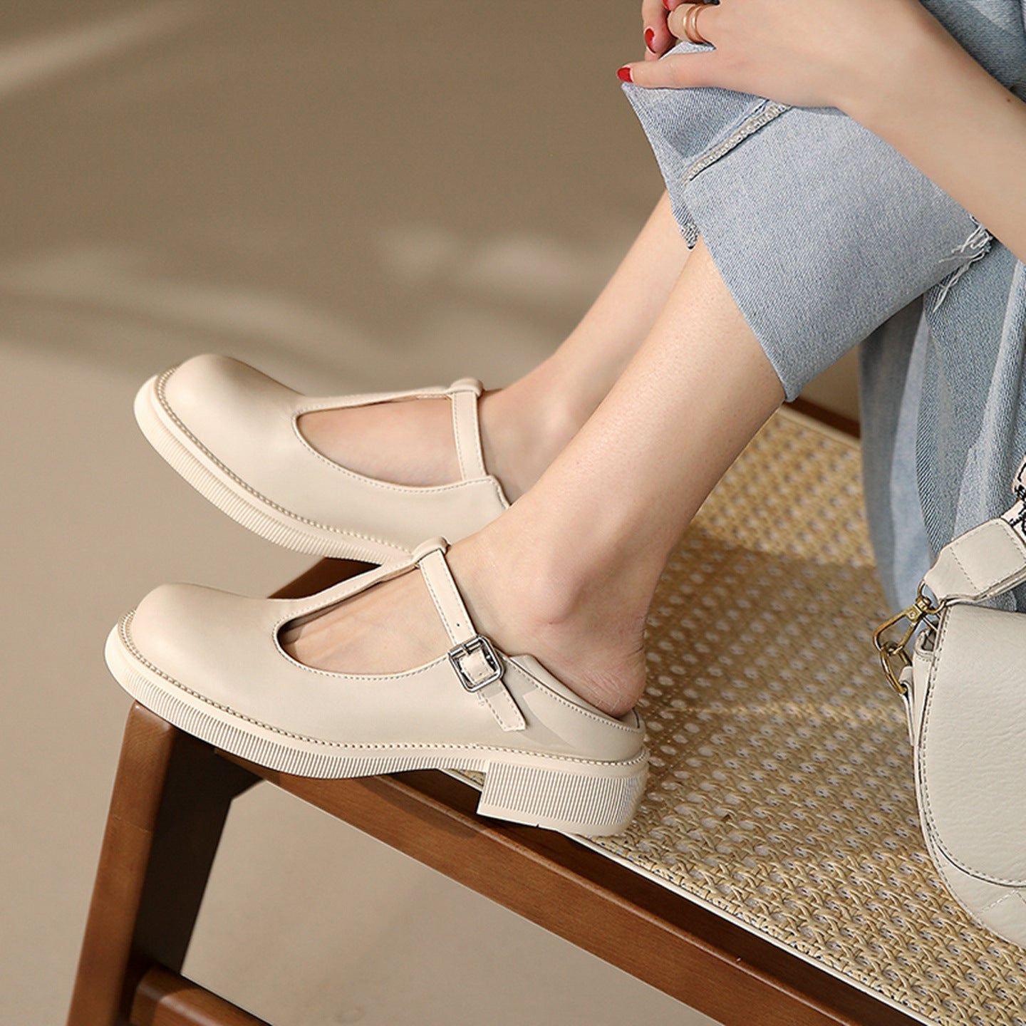 Women’s Shallow-Mouth Mary Jane Shoes FitiqueFit