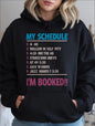 Women’s Geometric Christmas Hoodie – Casual Loose Fit Pullover FitiqueFit