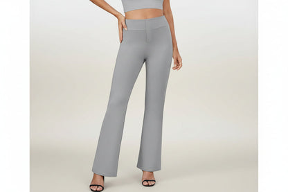 Business-Casual High-Waisted Stretch Trousers for Women FitiqueFit
