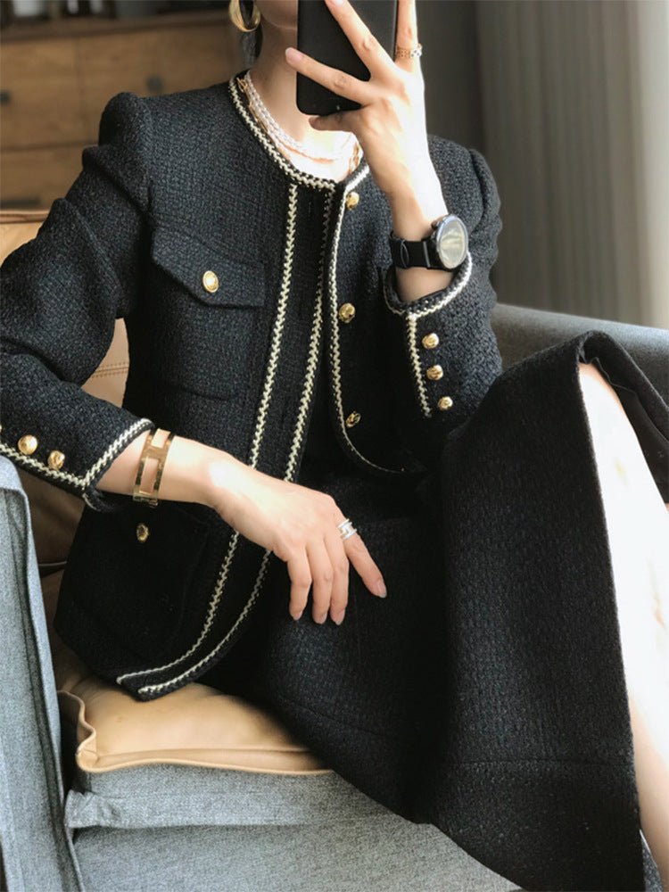 Tweed Skirt Suit Grayceful LLC