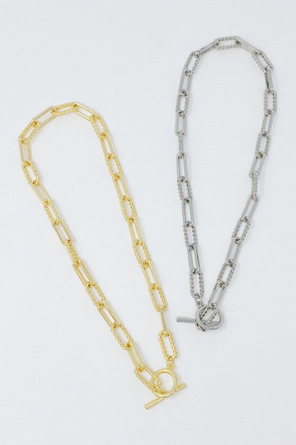 Toggle Chain Link Necklace Shop Style & More | Fresh Looks, Everyday Deals & Free Shipping