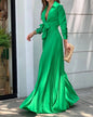 Polo Collar Top Loose Wide Leg Jumpsuit For Women Grayceful LLC